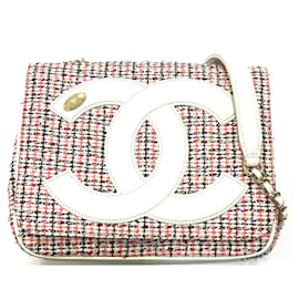Borsa pochette Chanel CC Coco Mark Flap