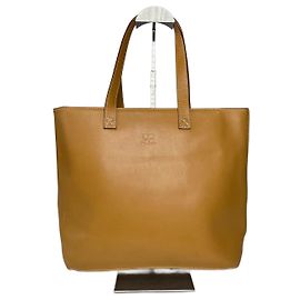 Borsa shopper in pelle vintage Courreges Paris Kamel