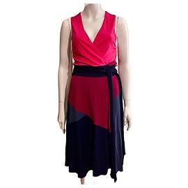 Diane Von Furstenberg DvF Sady Wickelkleid aus gestrickter Viskose