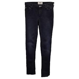 Jeans de denim slim-fit Acne Studios en algodón azul marino