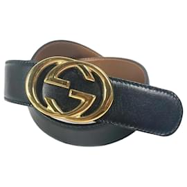 Cintura accessorio con fibbia logo GG vintage di Gucci