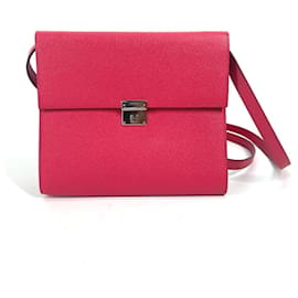 Pochette épaule en cuir Epsom rose Hermes - Hermès