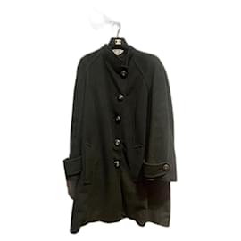 Cappotto Chanel in cashmere nero