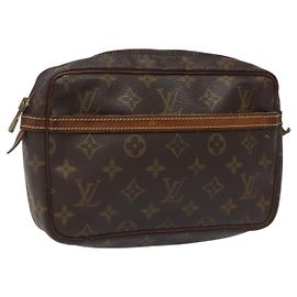 LOUIS VUITTON Clutch Compiegne 23 M51847 LV Auth ep7865