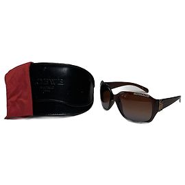 Óculos de sol vintage Loewe Madrid unissex marrons