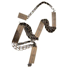 Chanel Cambon Gürtel Leder gold