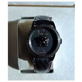 Versace Palazzo Empire VERD002/18 Herrenuhr Schwarz Edelstahl
