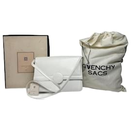 Borsa in pelle Givenchy 4G vintage bianca