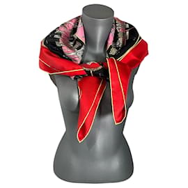 Sciarpa Burberry in seta multicolore 90x90cm
