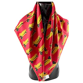 Sciarpa Burberry in seta multicolore 90x90cm