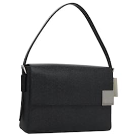 Borsa a Spalla GIVENCHY PVC Nero Argento Auth bs23328 - Givenchy