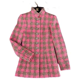 Chanel Neue 2022 Werbekampagne Rosa Tweed-Jacke