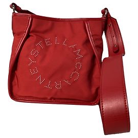 Stella Mc Cartney Borsa a tracolla Mini Stella in poliamide rossa di Stella McCartney