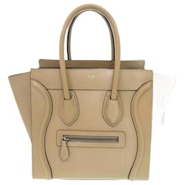 Céline Borsa a mano in pelle Celine Luggage Micro Shopper