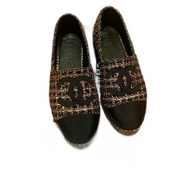 Espadrillas Chanel Tweed Multicolore