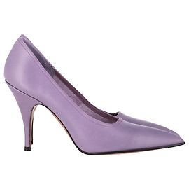 Victoria Beckham spitze Pumps aus lila Leder