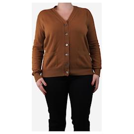 Crimson Beige Boyfriend-Cardigan - Größe L