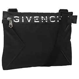 Borsa a spalla GIVENCHY in nylon nero argento autentica bs23553 - Givenchy