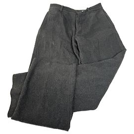 Pantalones de lana vintage Dolce & Gabbana negros 46/S
