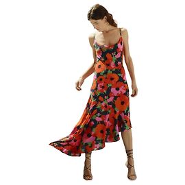 Autre Marque Raey Strong Blumen Seiden-Nachthemd
