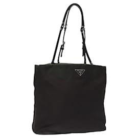 PRADA Borsa a mano in nylon khaki Auth ki5477