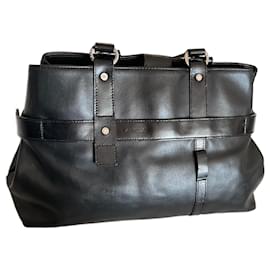 Borsa Lancel in pelle nera