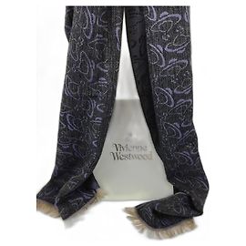 Vivienne Westwood Schal aus Wolle und Viskose mehrfarbig