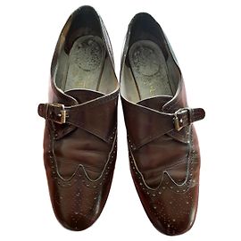 Scarpe Church's Richelieu con fibbia in pelle marrone Taglia 40