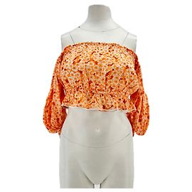 Autre Marque NON FIRMATO / NON FIRMATO Tops T.International TAGLIA UNICA Cotone