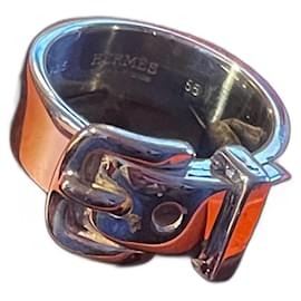 Anello Cintura Hermès in Argento Misura 55