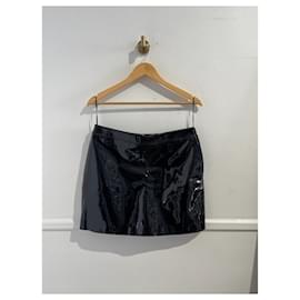 Faldas SAINT LAURENT T.International XL Cuero patentado