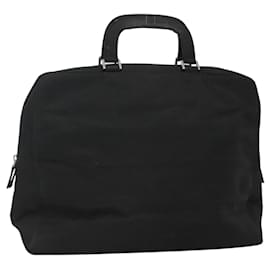 PRADA Borsa a Mano Nera Argento Auth bs23459 - Prada