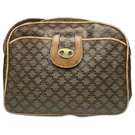 Vintage Celine Paris Triomphe Leder Monogramm Tasche - Céline