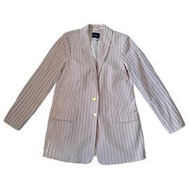 Scotch and Soda Jacke Nude Rosa Baumwolle