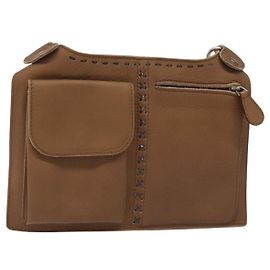 Autre Marque Borsa a vita in pelle marrone Bottega Veneta Auth hk2178