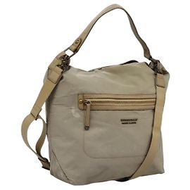 Borsa a spalla Burberry Blue Label in nylon 2 vie beige Auth ti2857