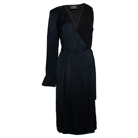 Vestido asimétrico cruzado Elisabetta Franchi
