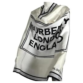 Foulard in seta Burberry 90cm
