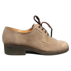 Derbies de camurça bege Tamanho 43 - Autre Marque