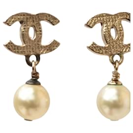 Chanel Mini CC Motiv Gold Ohrstecker