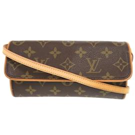 Borsa a Spalla Pochette Twin PM Monogramma Louis Vuitton