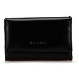 Portachiavi in pelle Prada 1M0222