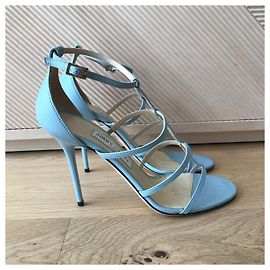 JIMMY CHOO Sandals T.EU 39 Leather