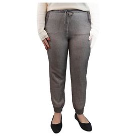 Missoni Pantalones lurex topo con puños - talla UK 12
