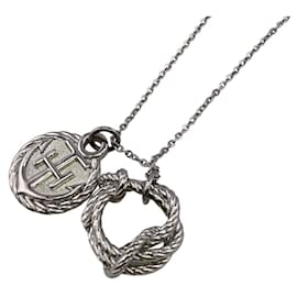 Hermes Silver Cordage Rope Necklace - Hermès