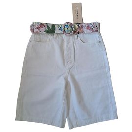 Scotch and Soda Shorts aus weißer Baumwolle