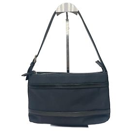 Borsa in pelle vintage Courreges nera