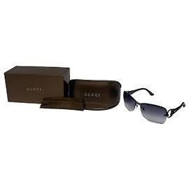 Dior Gafas de sol vintage Gucci Negro/Antracita