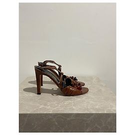 Sandali VERSACE T.EU 37.5 Pelle