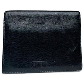 Portafoglio in pelle vintage Givenchy nero